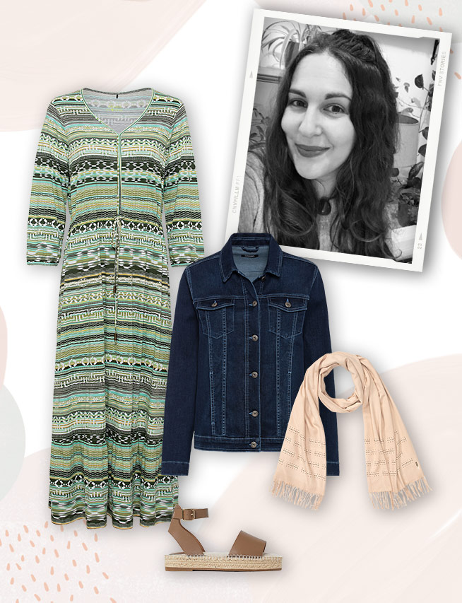 Blog_Block1_04-05-22 Tania, from Germany presents her favorite look for warm spring days.